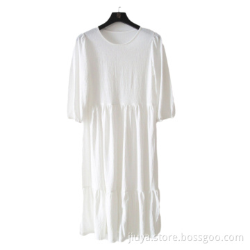 100% Poly Breathable Comfortable Customerized Summer Dress